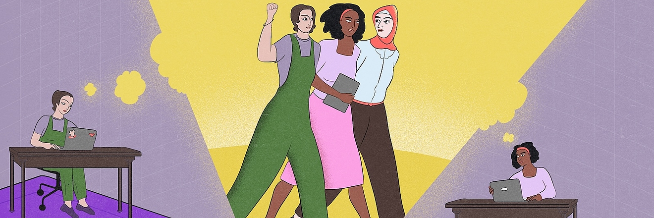 Digital Labor and the Politics of Unionizing: Women Workers in Lebanon and Egypt